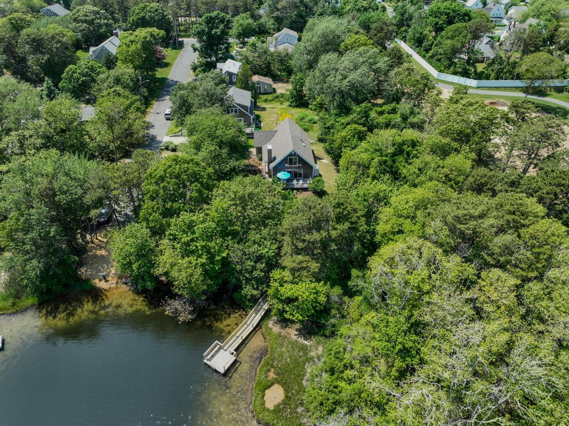 Villa Waterfront Private Dock Peaceful Retreat Dennis Exterior foto